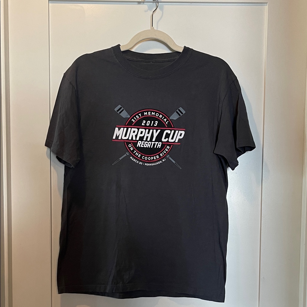 6 For 20 Gray Murphy Cup Regatta Rowing TShirt
